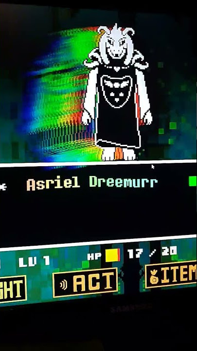 attempting to kill asriel dreemurr