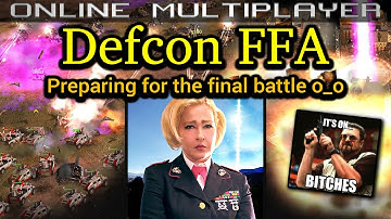 Defcon FFA - Super Weapon General - Pro Rules | C&C Generals Zero Hour | No Commentary