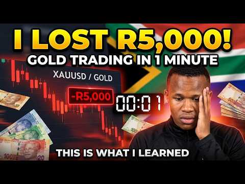 How I Lost R5,000 in 60 Seconds | XAUUSD Gold Trading Lesson