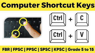 Pak Navy Jobs | Asistant | UDC | LDC | FBR | Written Test Preparation 2025 | Computer Shortcut Keys