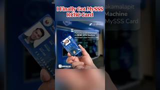 Finally got my SSS UMID & RCBC ATM Card 🙌