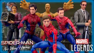 Marvel Legends SpiderMan No Way Home Holland Maguire Garfield Murdock MJ Sandman Hasbro Review