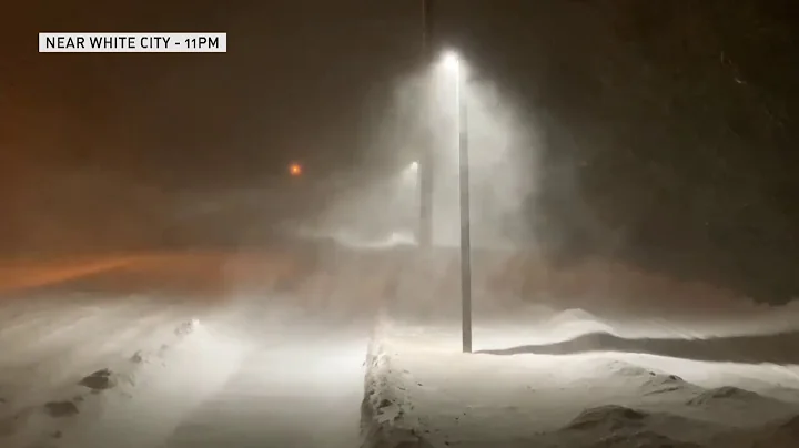 Winter storm with extremely high winds rocks Regina