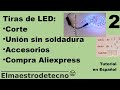 Tiras de LED: corte, unión sin soldadura, accesorios, compra en Aliexpress #2