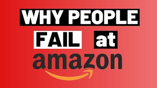 Why people fail at Amazon FBA - The skills you NEED to succeed!