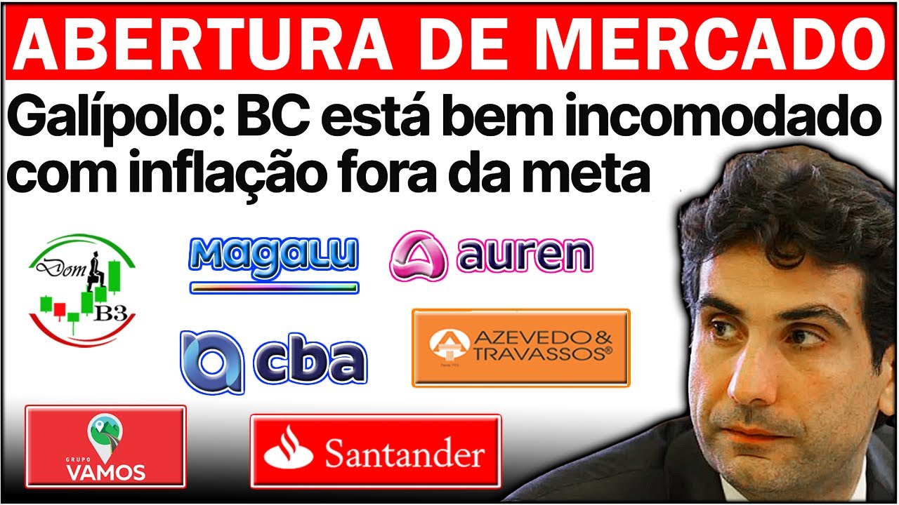 ABERTURA DE MERCADO DOMB3 HORA DE COMPRAR AÇÕES  