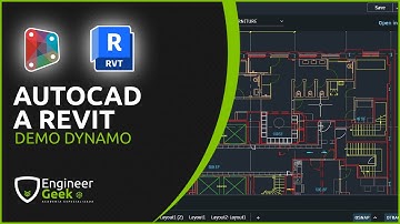 ¡En segundos levanta tus planos de AutoCAD en Revit! - DEMO DYNAMO REVIT