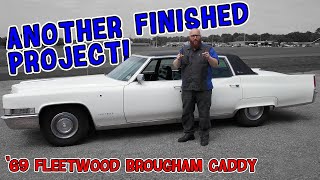 The 1969 Fleetwood Brougham Cadillac is finally done! See what the CAR WIZARD did this project