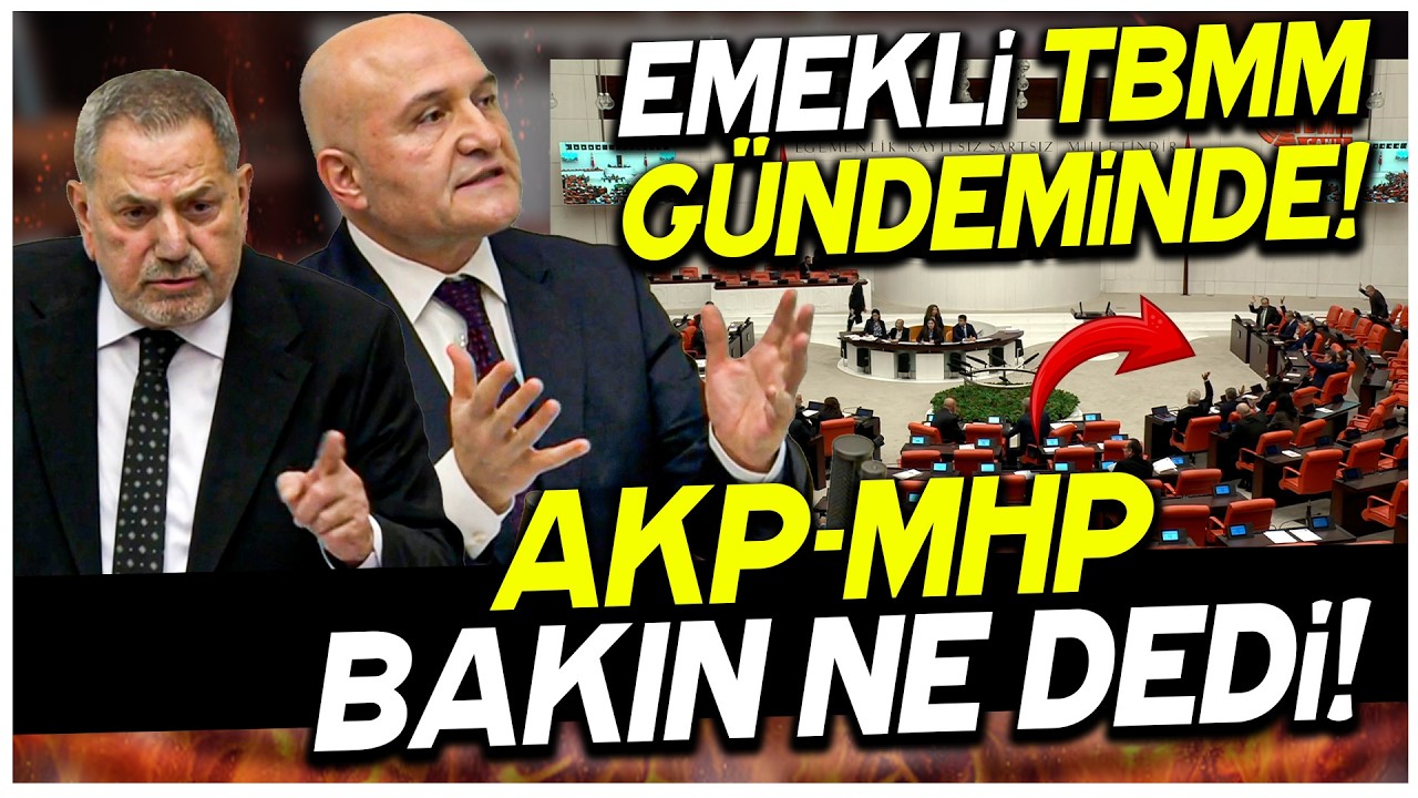 Emekliye bayram ikramiyesi TBMM gündeminde! AKP ve MHP'nin tavrı bakın ne oldu!