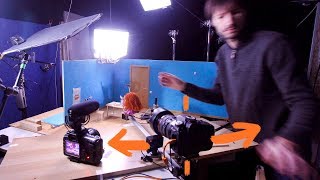 Homemade circular camera movement