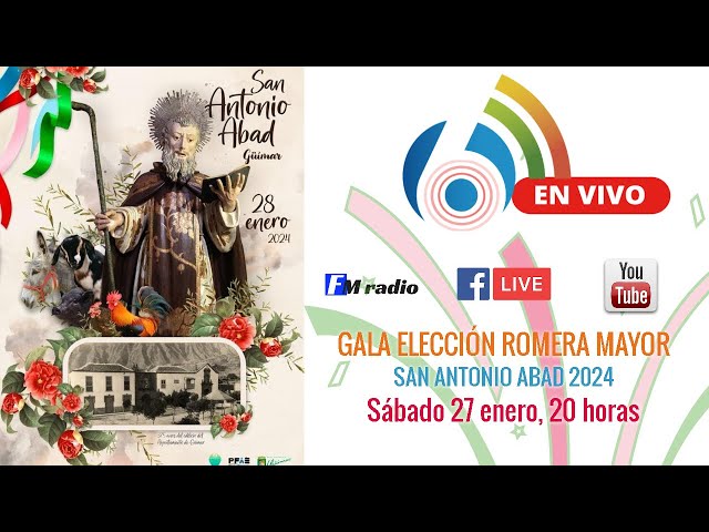 GALA ELECCIÓN ROMERA MAYOR 24 en Güímar