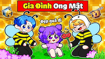 NABEE EM BÉ ĐI LẠC ĐƯỢC GIA ĐÌNH ONG MẬT NHẬN NUÔI TRONG MINECRAFT*NABEE GIA ĐÌNH ONG 👶🐝