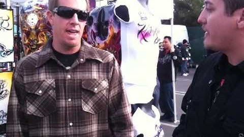 Coast Airbrush Kustom Kulture Show 2009 with Jaime Rodriguez part 1