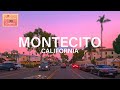 Sunset drive in montecito home of celebrities  santa barbara california  september 2022  relaxing