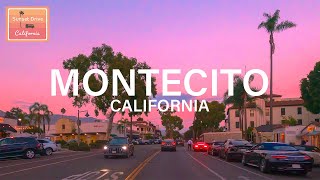 Sunset Drive in Montecito Home of Celebrities  Santa Barbara California  September 2022  Relaxing