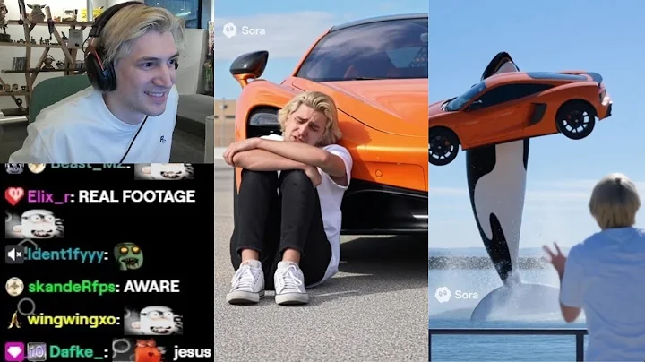 xQc's Chat Has No Chill with these "SORA AI" Edits...