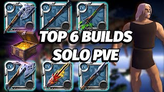 TOP 6 BUILDS SOLO PVE - (FARM FÁCIL e RÁPIDO!) 2026