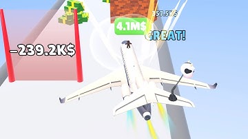 MAX LEVEL in Plane Evolution! Gameplay Android,ios (Levels 79-81)
