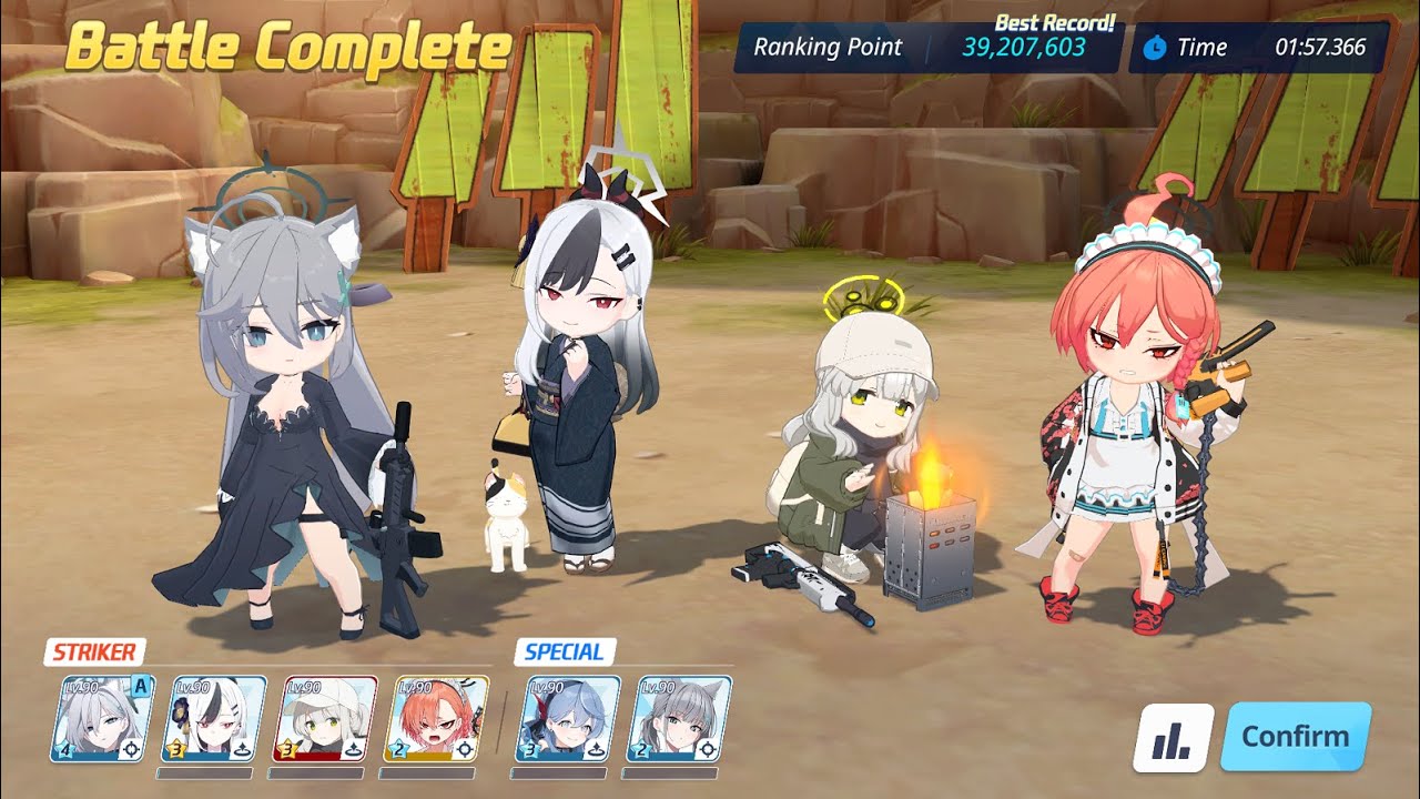 [Blue Archive] S24 Grand Assault Outdoors KAITEN FX Mk.0 (Blue) Torment 2T 39,207,603pt