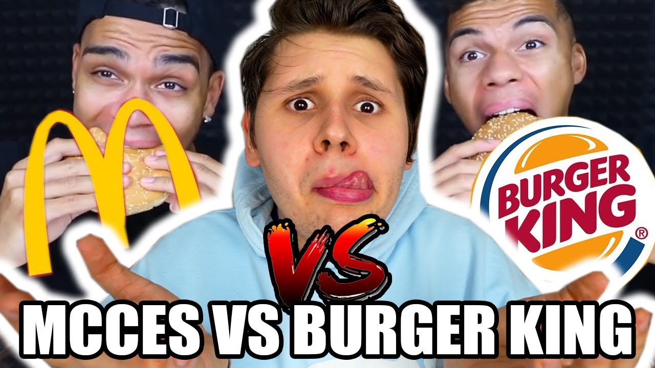 MCDONALDS VS BURGER KING wer ist BESSER?🍔🥇 - Evanijo Glubscht👀