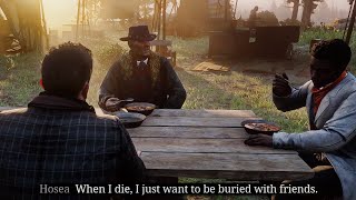 This Conversation Between Hosea Lenny and Arthur in Chapter 2 is Full of Major Spoilers | RDR2