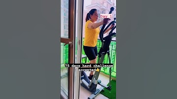 75 days hard challenge accepted 👍 #trending #day1 #75hardchallenge #75dayshardchallenge