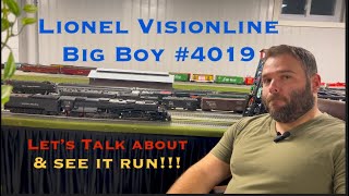 Lionel Visionline Big Boy #4019 review and IMO. Is it better than the previous release? #modeltrains