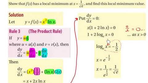 LC HL the second derivative test