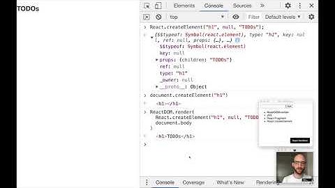 JSX and React.createElement | React from first principles 3
