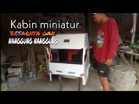 Kabin miniatur  truk  super besar  kabinhino 