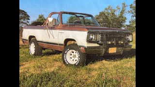 BBS22.  Found in a Dodge Truck Graveyard.  1977 Dodge Ramcharger SE with a 440! by burnout and break stuff 2,362 views 1 year ago 34 minutes