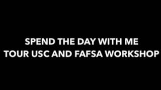 Tour of UofSC and FAFSA Workshop