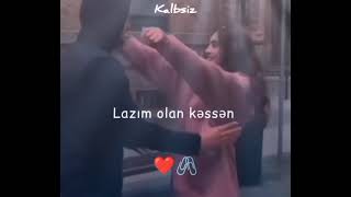 Sen mene lazımsan lazım olan kesen mene bir ömür bessen...❤❤🔐