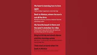 Alonica | LANY | Lirik Terjemahan Indonesia