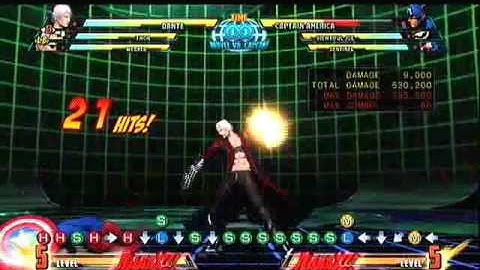 MvC3 - Dante - New j.S bnb?