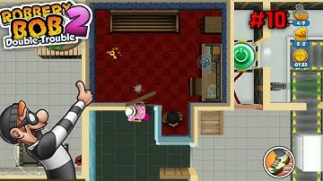 Robbery Bob 2 Seagull Bay Level 11 with 3-stars 🌟 #10