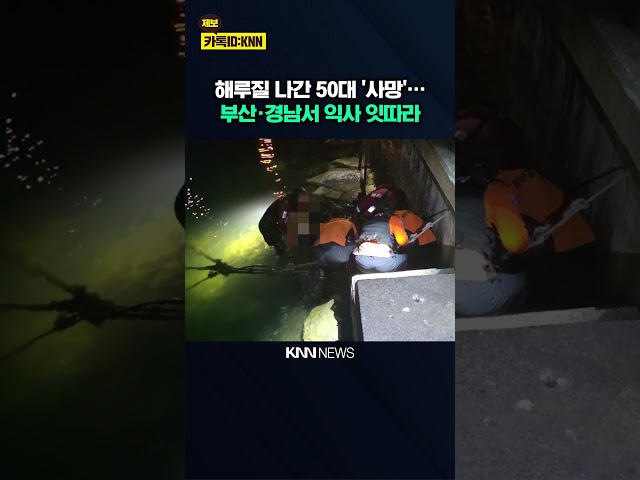 해루질 나간 50대 숨져...부산·경남서 익사 잇따라 / KNN