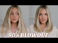 90's Blowout, Rachel from Friends, tiktok hair || Elanna Pecherle