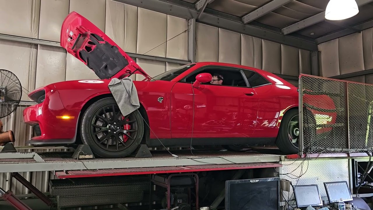 2016 Challenger Hellcat- 2.85 upper, Pump Gas/E85, Fore Fuel system. Dyno Graph Pump vs E85.