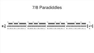 7/8 Paradiddles - 120
