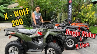 ATV X-wolf 200 cc. 🐺K -Lion โฉมใหม่ล่าสุด ปี 2024 คุณภาพพรีเมี่ยม👊| Jingjorider จิงโจ้ไรเดอร์