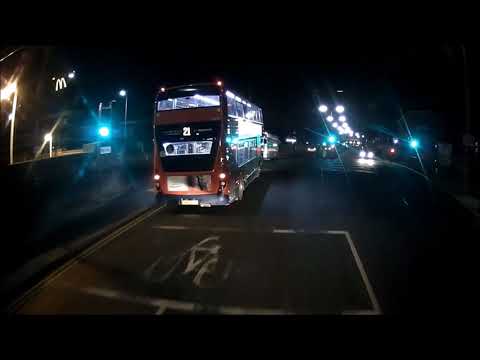 Kids from Walton, Liverpool messing with buses dangerously