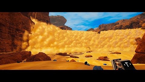 Giant sand waterfall! | The Planet Crafter Episode 10