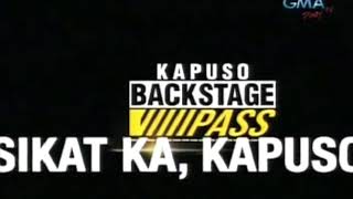SIKAT KA KAPUSO IN TORONTO BACKSTAGE PASS
