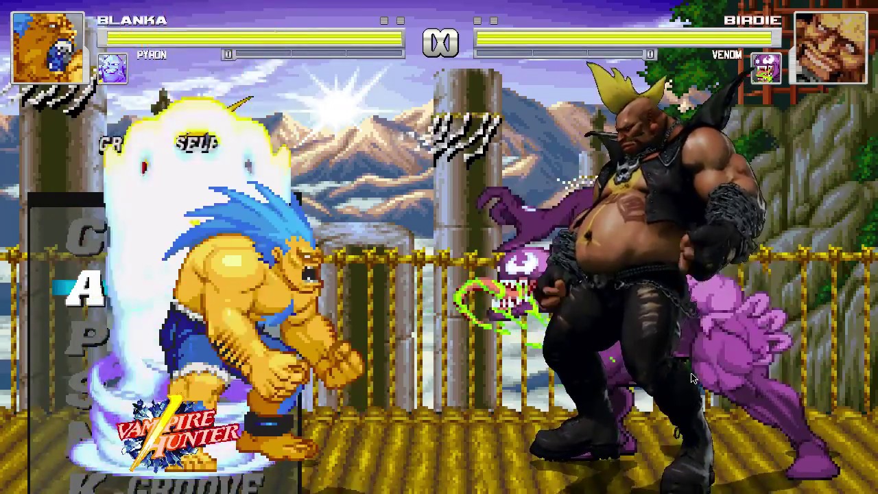Mugen Match   Blanka And Pyron Vs Birdie And Venom