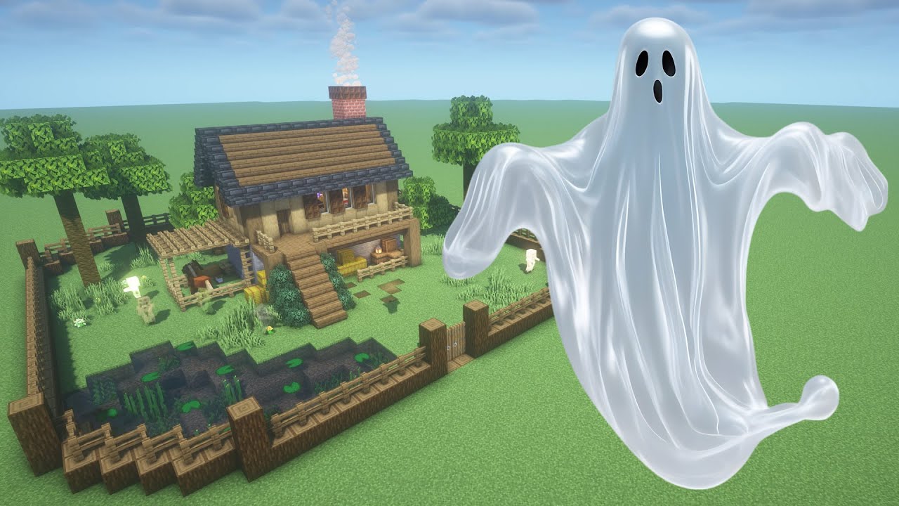 How To Make a Ghost Farm in Minecraft PE - YouTube