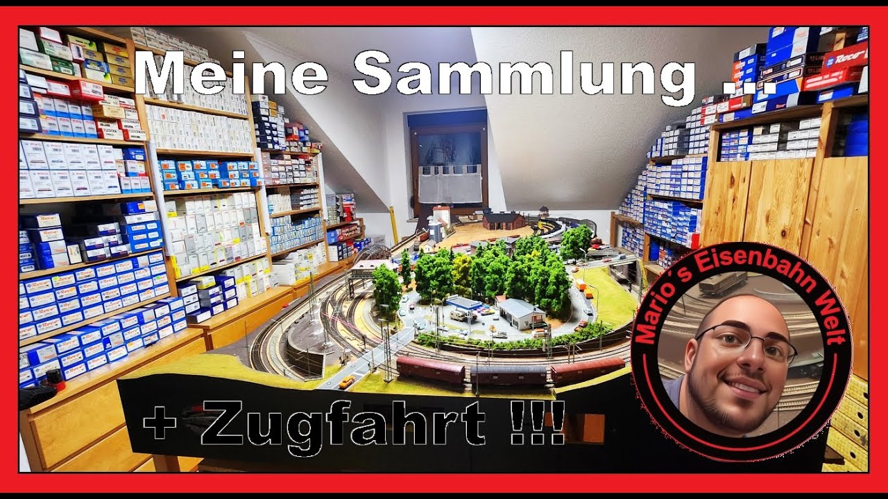 Meine H0 Sammlung + Zugfahrt ... H0 Anlage / Mario´s Eisenbahn Welt