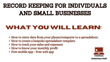 INTRODUCTION VIDEO FOR SIMPLE RECORDKEEPING