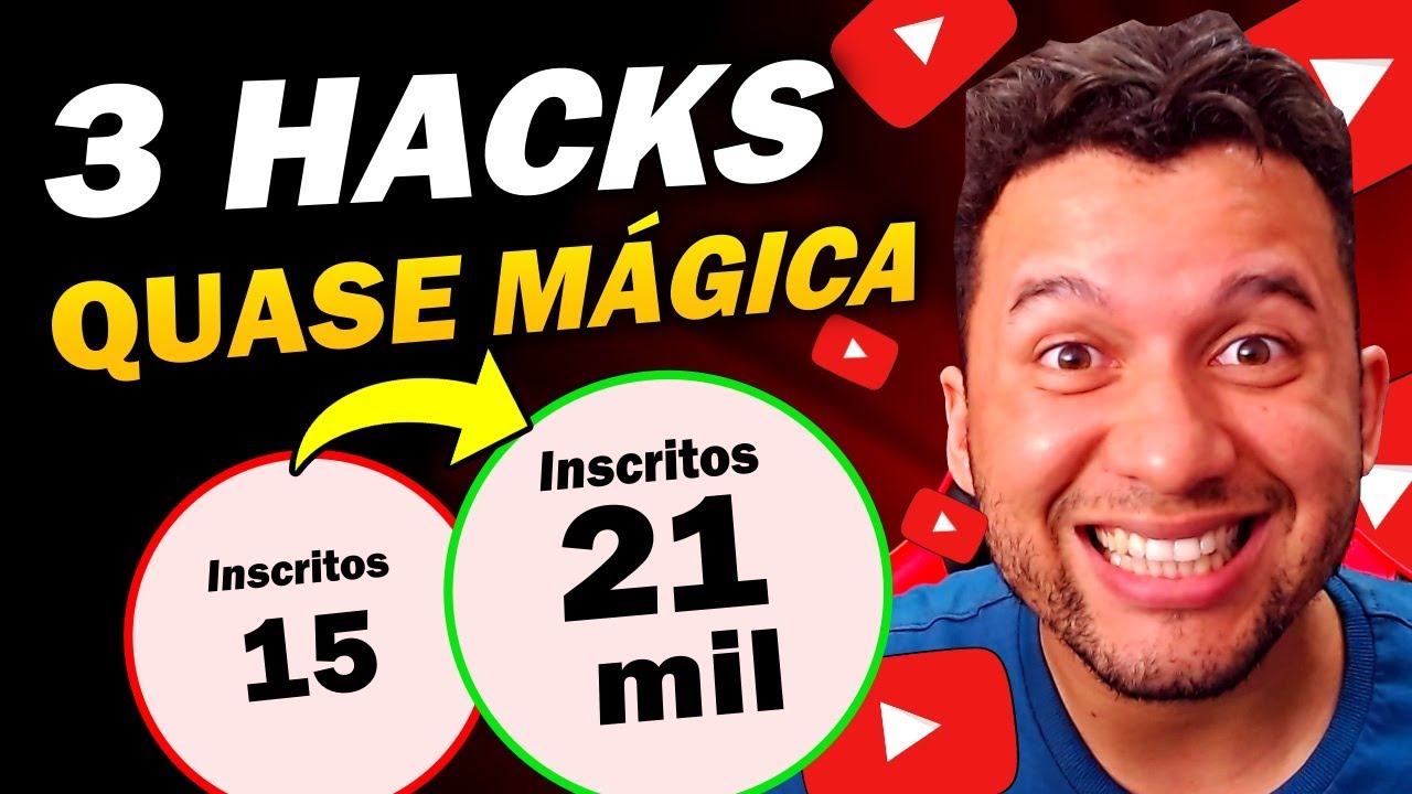 Método infalível para crescer muito no youtube em 2022 - 3 Hacks ...