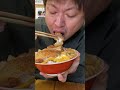 作りすぎた大盛りカツ丼にはどん兵衛特盛天ぷらそばが最高なんよ。#shorts #short #飯テロ #グルメ #大食い #天ぷら #そば